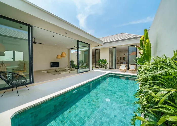 Leros - Modern Chic 2br Mediterranean In Canggu!