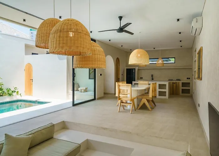 Leros - Modern Chic 2br Mediterranean In Canggu! *