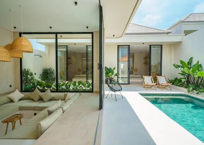 Leros - Modern Chic 2br Mediterranean In Canggu!