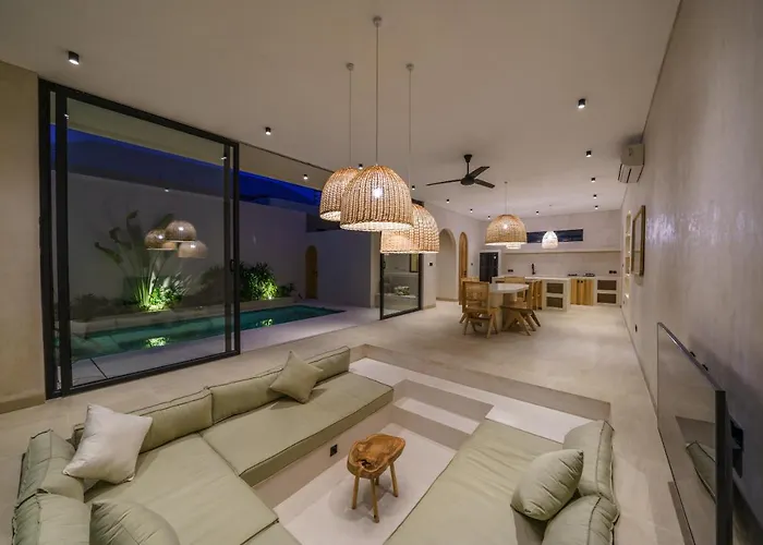 Leros - Modern Chic 2br Mediterranean In Canggu!