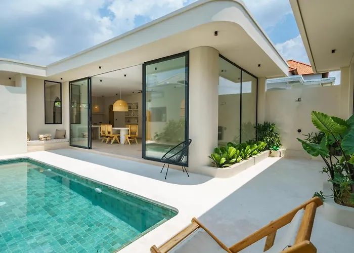 Villa Leros - Modern Chic 2br Mediterranean In Canggu!
